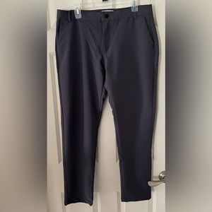 - Day & Age Men’s Brian Pants Slim Fit Stretch Dark Gray Flat Front 34W 30L